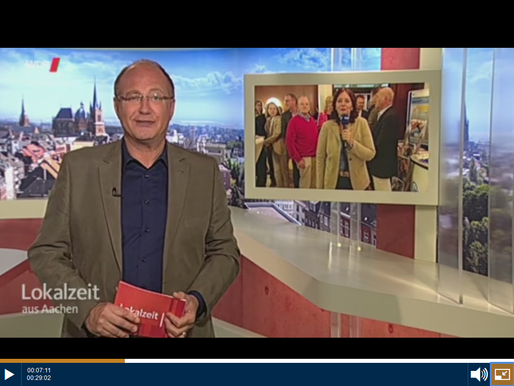 WDR berichtet über Veranstaltung des Tumorzentrums Aachen