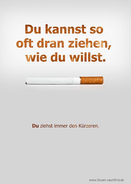 Forum Rauchfrei  Wir sind gegen Tabakwerbung